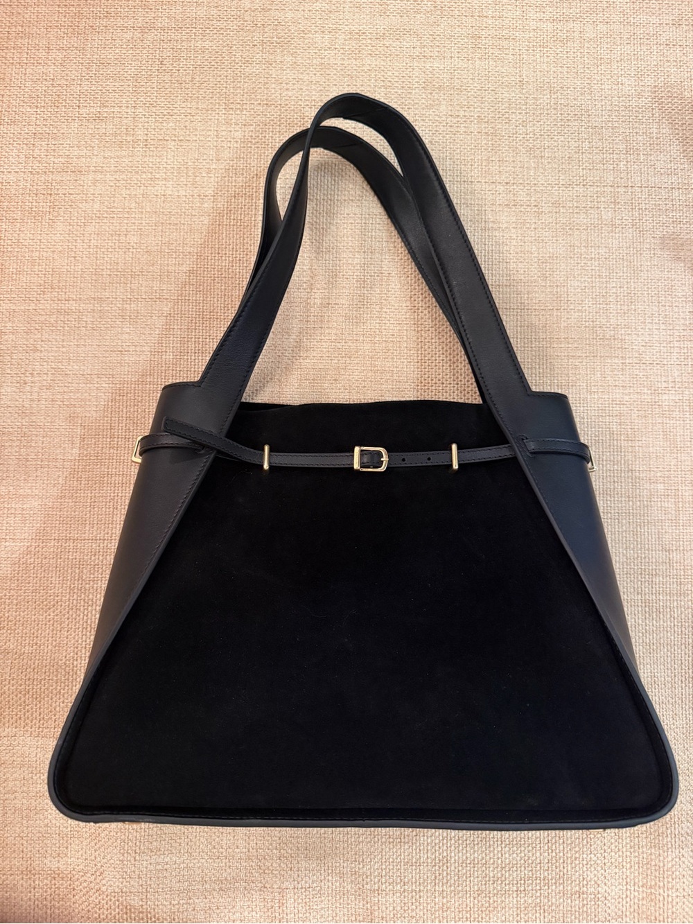 Simkhai Black Cleo Suede Tote